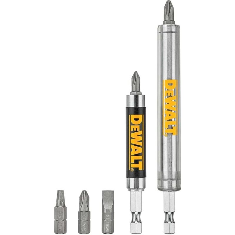 DEWALT Screwdriving Bit Set with Magnetic Drive Guide DW2095 - High Precision & Safety