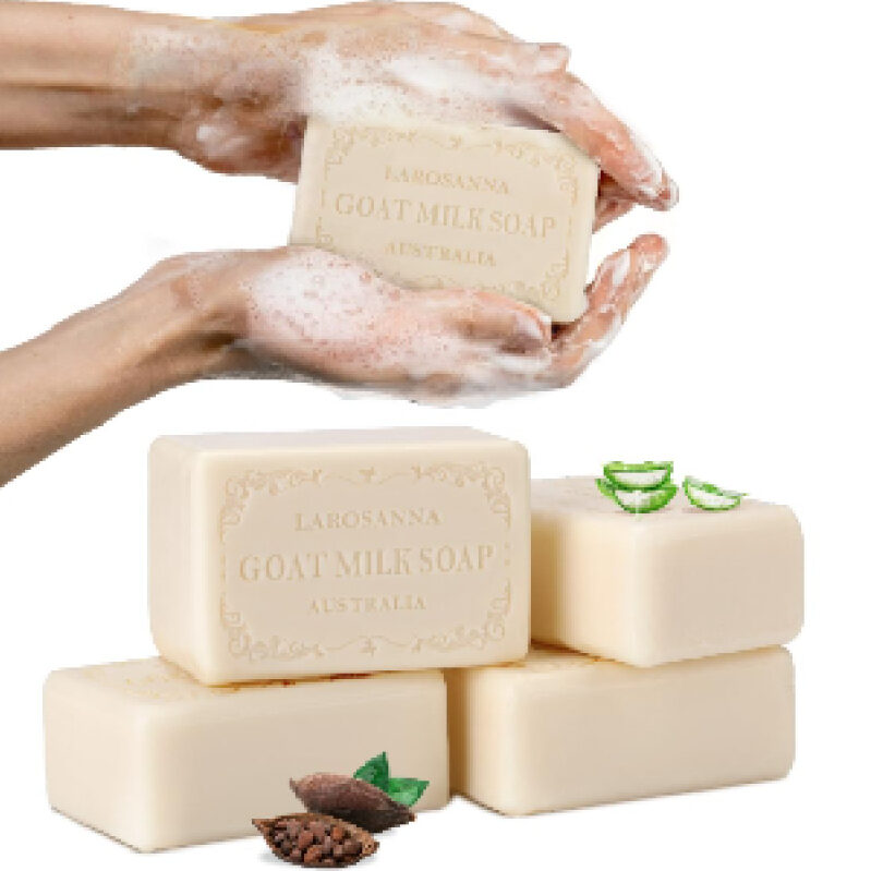 Experience the Luxury of Larosanna Australian Goat Milk Soap - 4 Bars