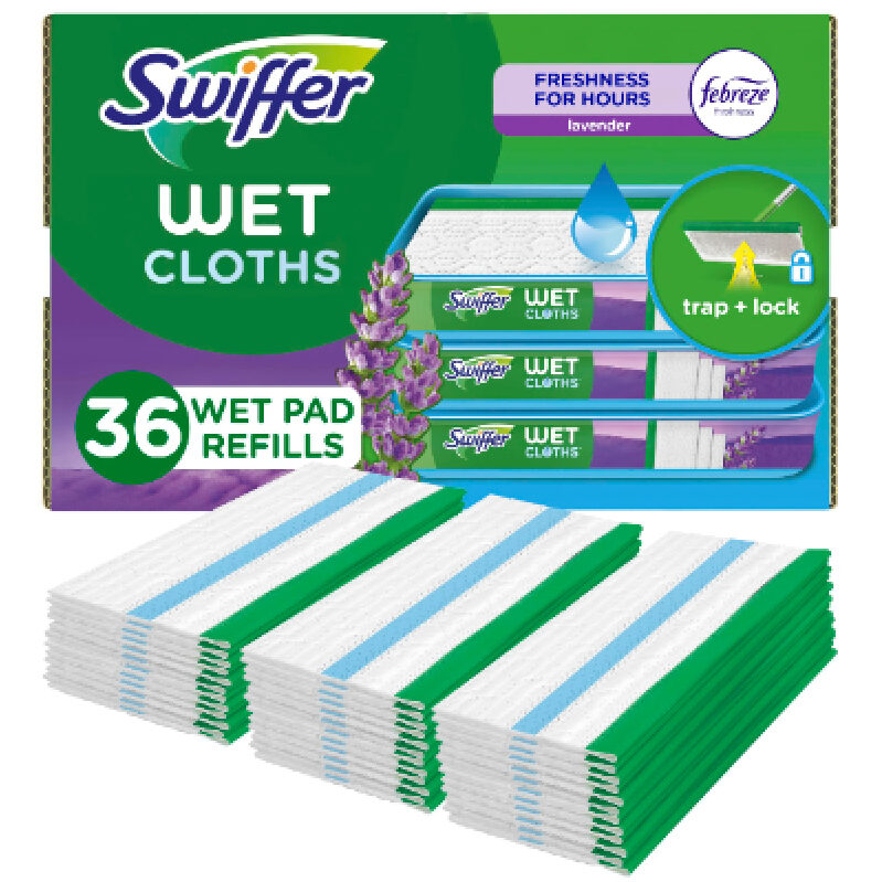 Swiffer Wet Cloths Refills - 36 Count
