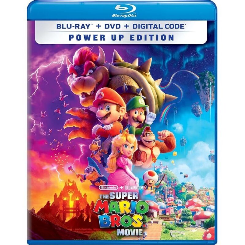 Super Mario Bros. Movie Power Up Ed. Blu-ray + DVD + Digital Code