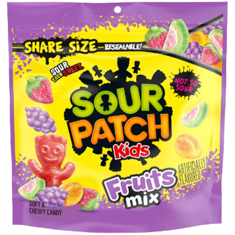 Sour Patch Kids Fruit Mix Gummies - 11.03oz Share Size