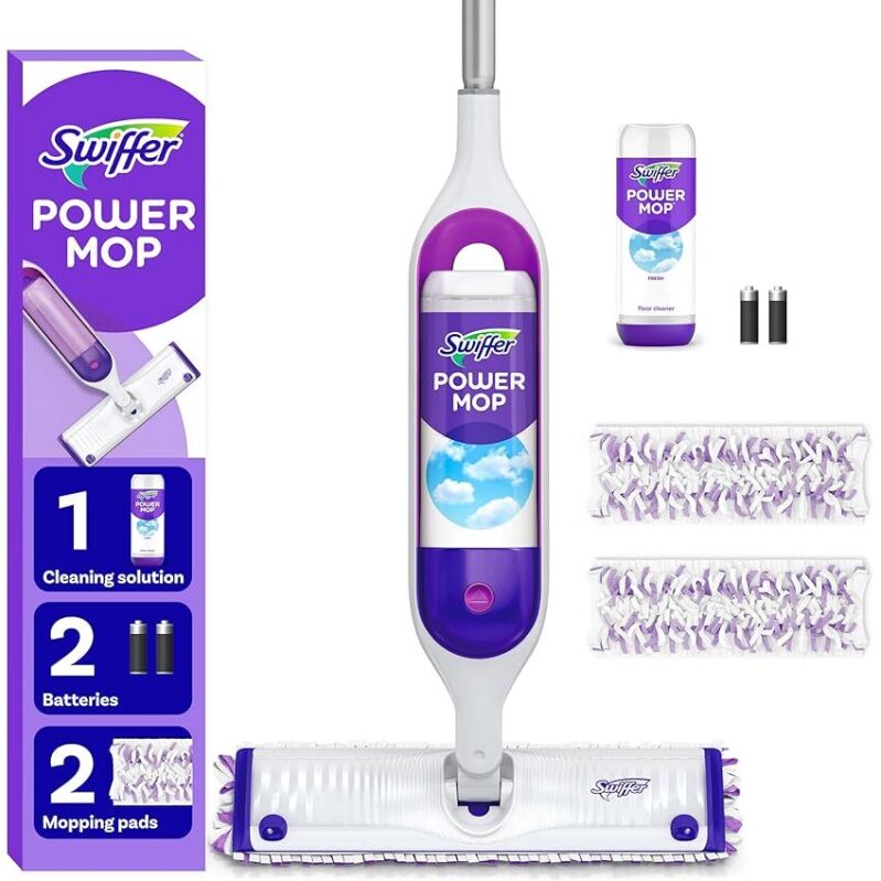 Swiffer PowerMop Multi-Surface Mop Kit - Tough Cleaning Power