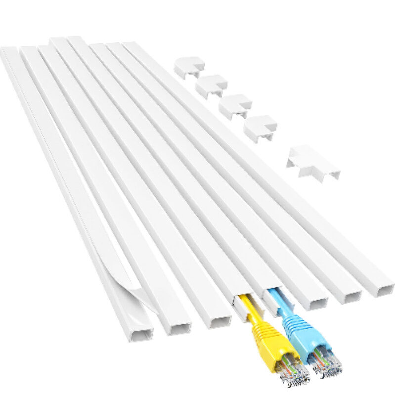 YecaYe Cable Raceway System for Home and Office Networking