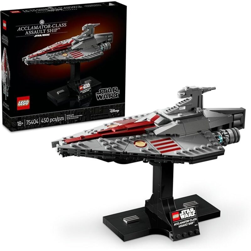 LEGO Star Wars Acclamator-Class Assault Ship Building Set - Iconic Clone Wars Action