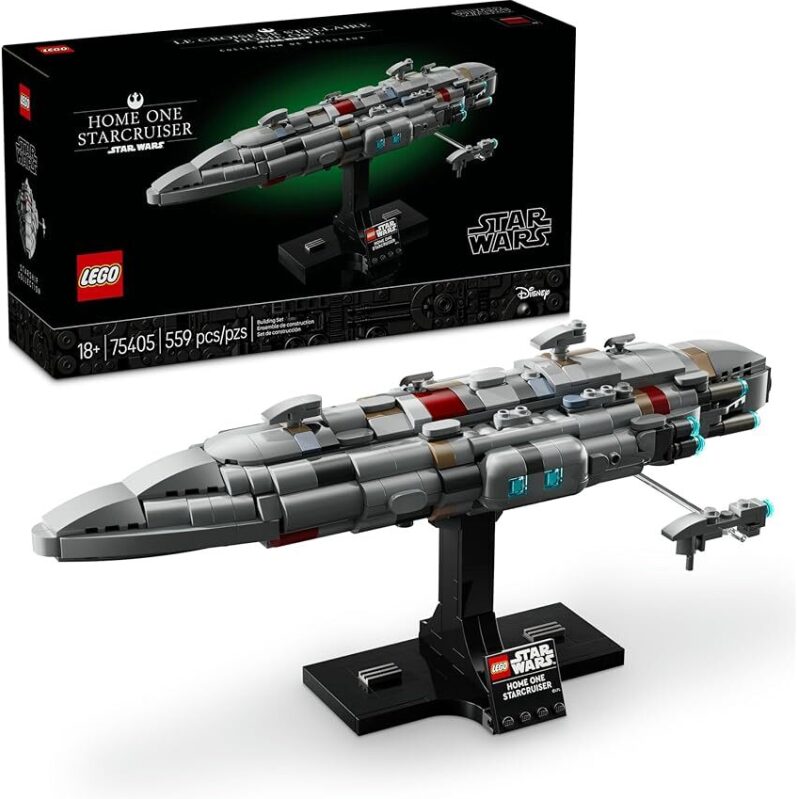 LEGO Star Wars Home One Starcruiser Building Set: 559-Pieces