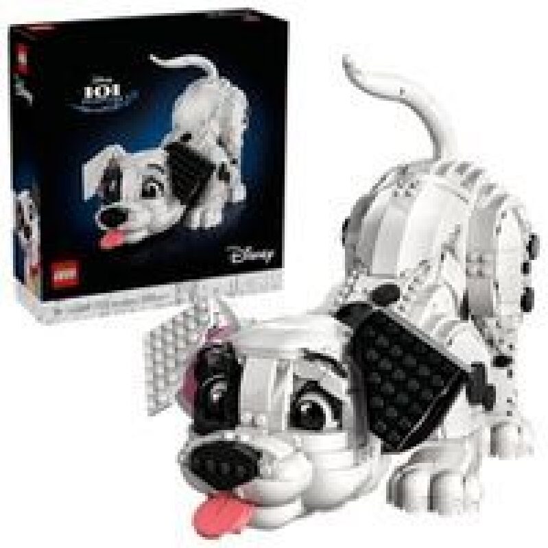 LEGO Disney 101 Dalmatians Puppy DIY Building Kit for Adults