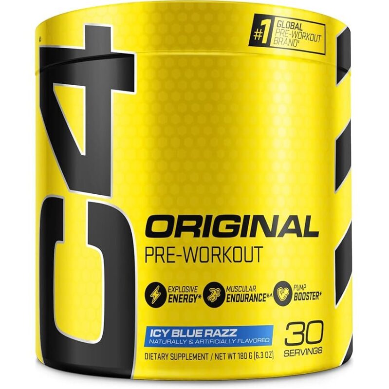 Cellucor C4 Original Pre Workout Powder Icy Blue Razz - Unleash Your Potential