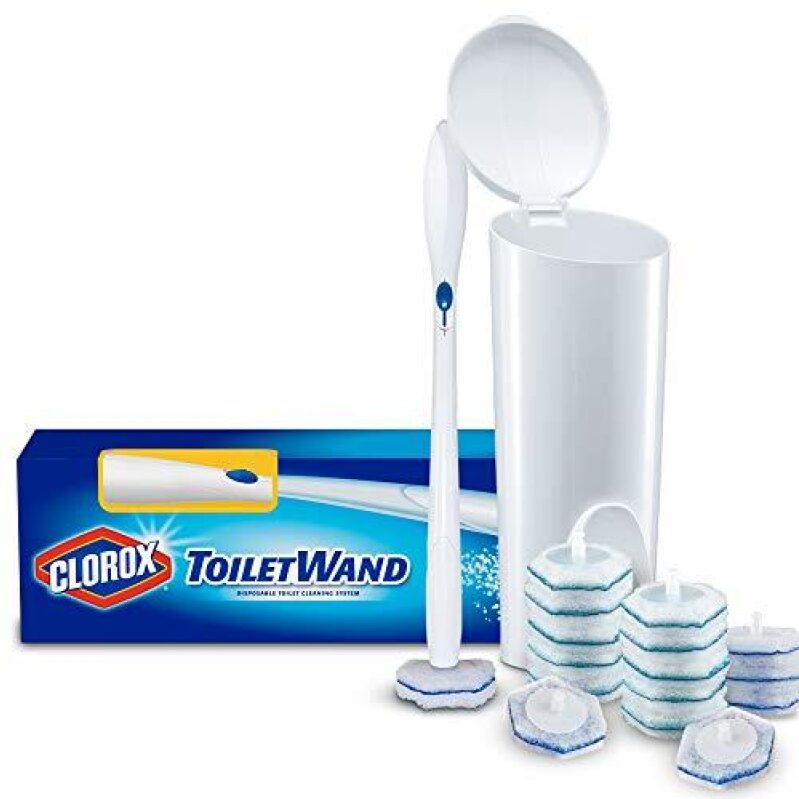 Clorox ToiletWand Disposable Toilet Brush with 16 Heads - Deep Clean at a Steal