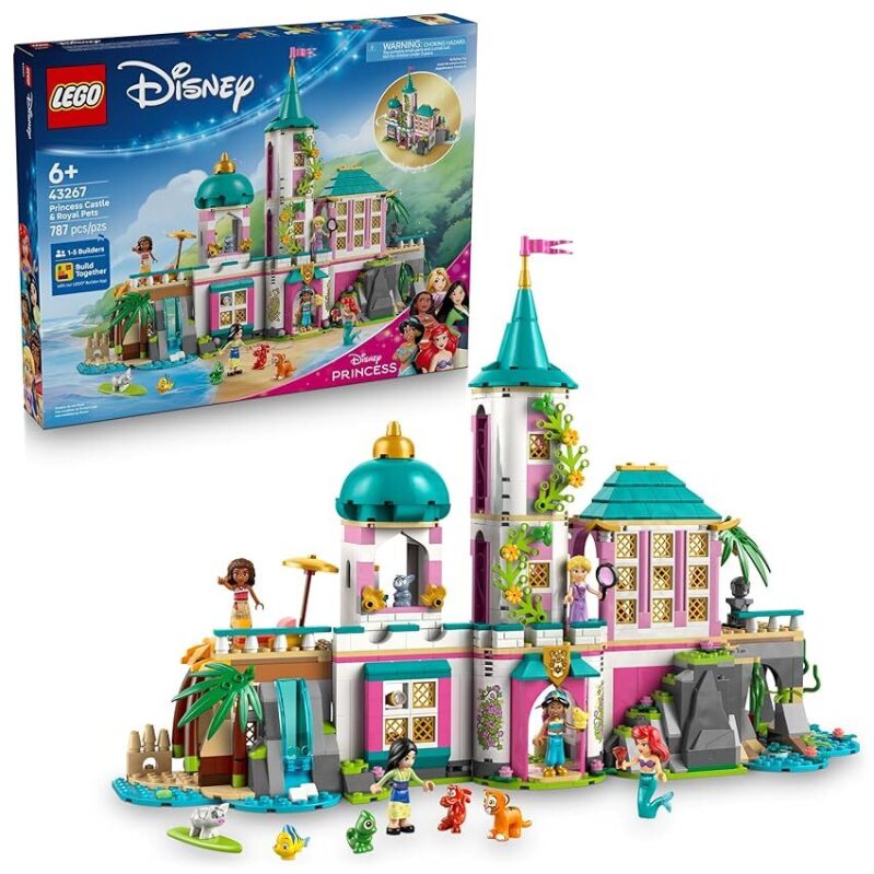 LEGO Disney Princess Castle & Royal Pets - Fun & Educational Playset
