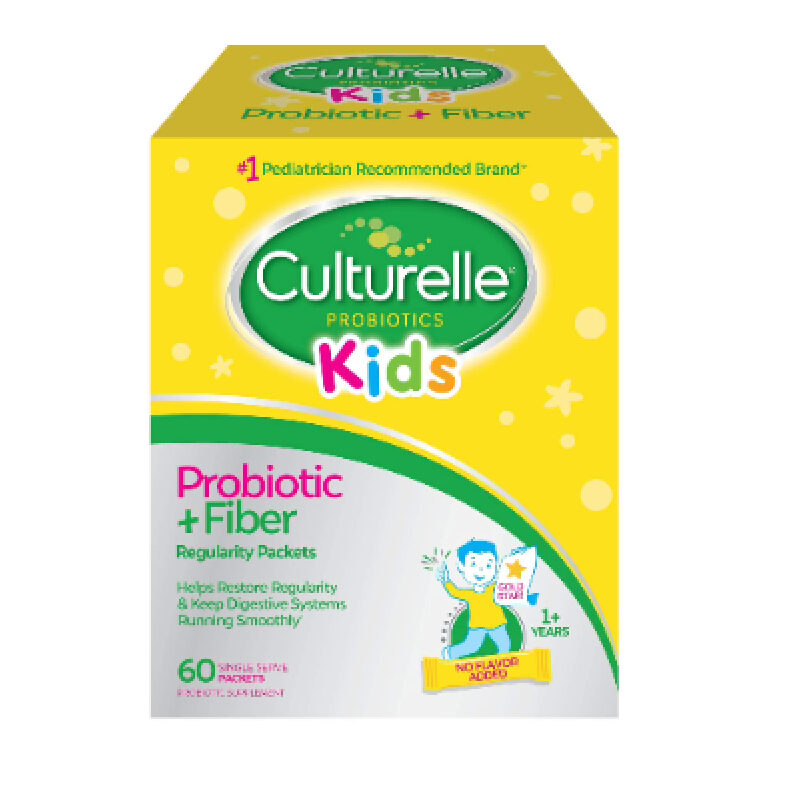 Culturelle Kids Probiotic + Fiber - Pediatrician Recommended