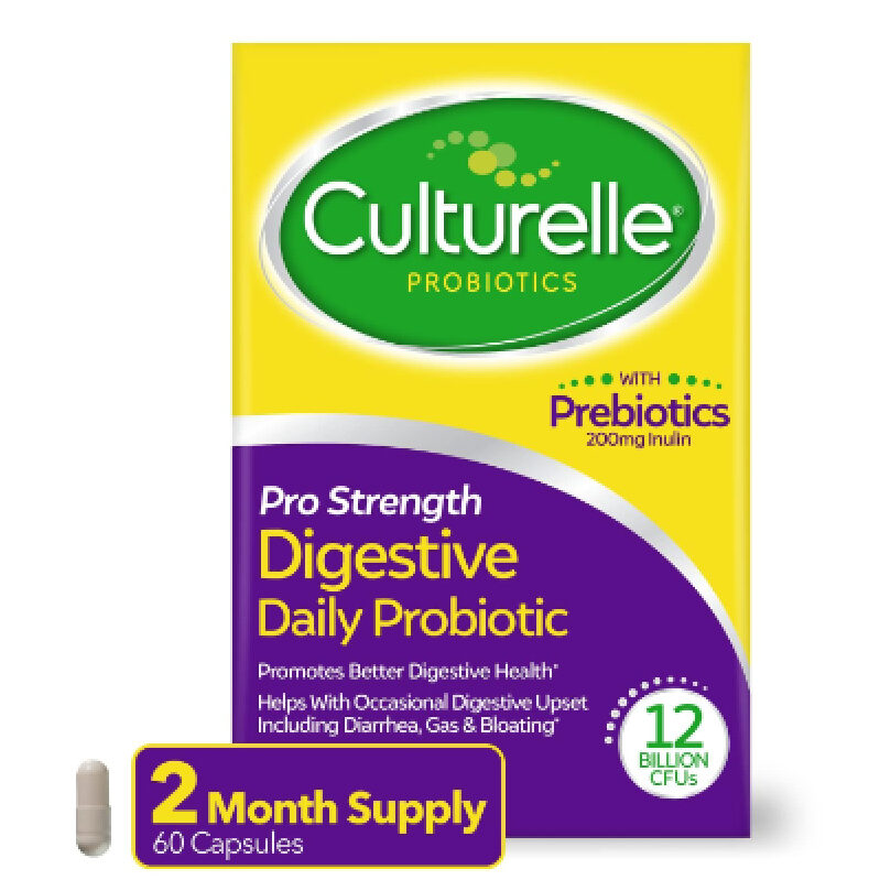 Daily Probiotics for Digestive Health - 2 Month Supply