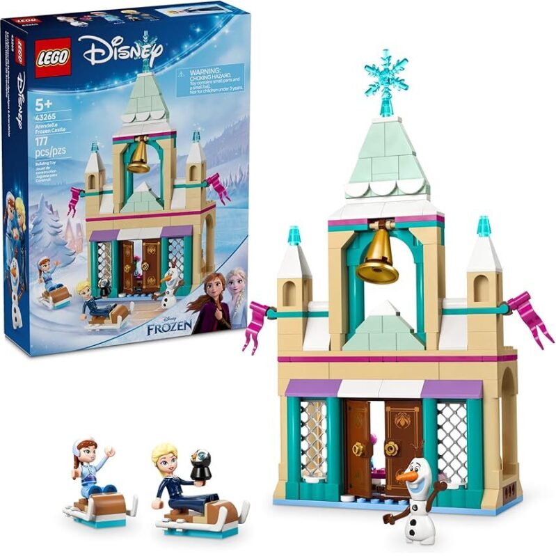 LEGO Disney Frozen: Arendelle Frozen Castle Building Playset - Ultimate Frozen Adventure