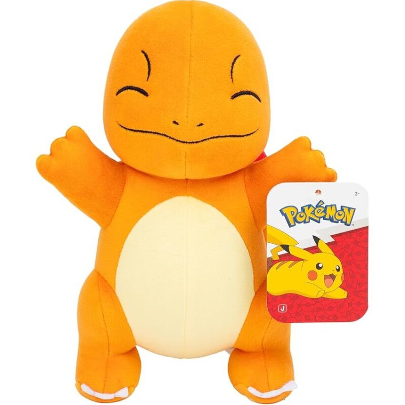 Charmander 8-inch Plush: Ideal for Pokémon Fans!