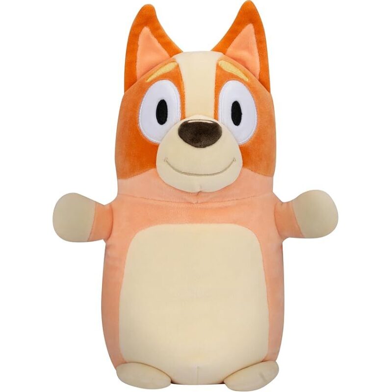 Squishmallows Original Bluey 10-in Bingo HugMees Plush – Perfect for Snuggles and Play