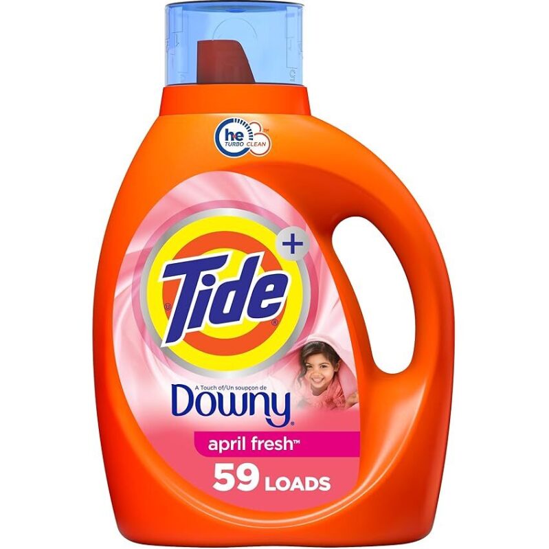 4-Pack Tide Plus Boost of Ultra Downy Liquid Laundry Detergent - 84oz