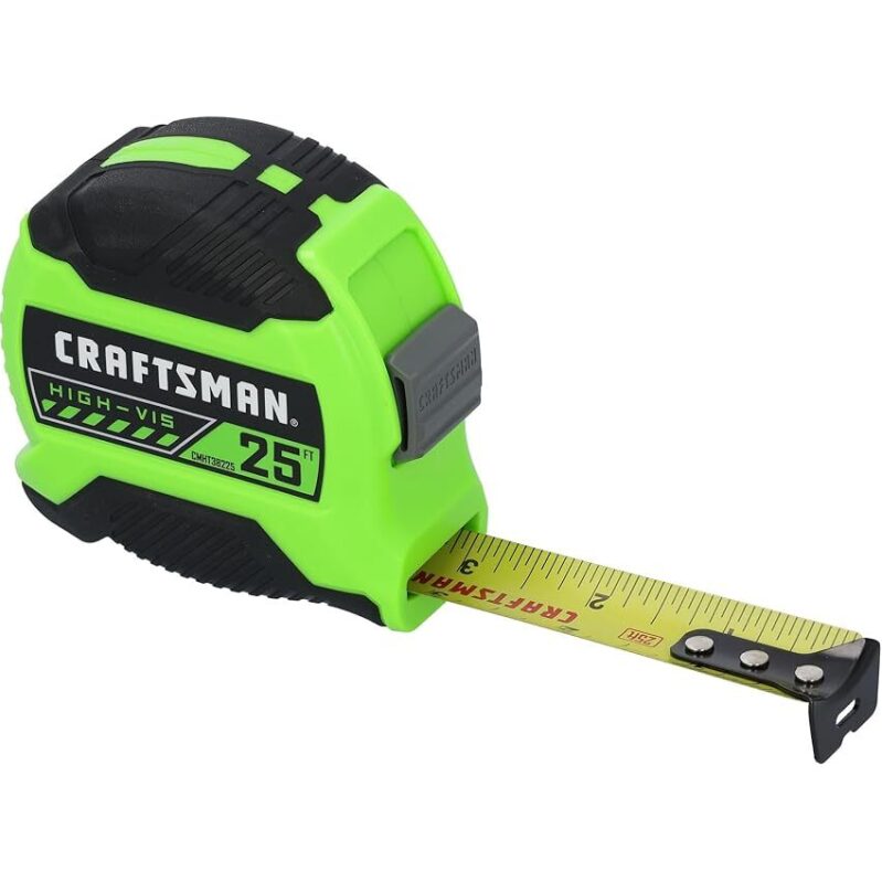 High-Visibility Tape Measure 25FT - Craftsman's Precision Tool
