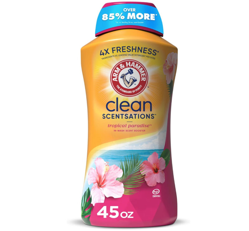 ARM & HAMMER Clean Scentsations Tropical Paradise In-Wash Scent Booster, 45 oz