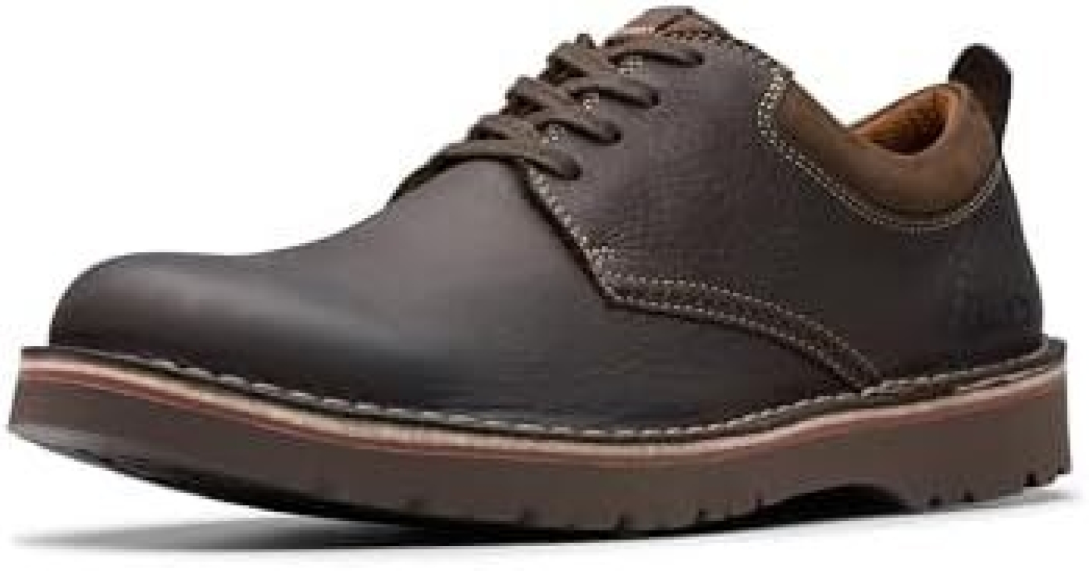 Clarks Men's Eastridge Low Oxfords - Limited Sizes, Dark Brown