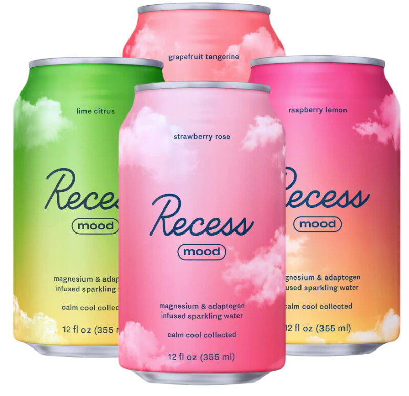 Recess Mood Adaptogen Beverages - Stress Relief Drinks