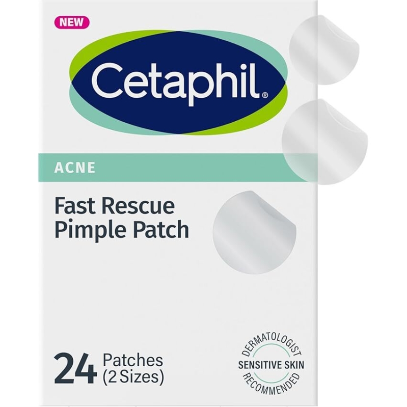 Cetaphil Fast Rescue Pimple Patches for Acne - 24ct