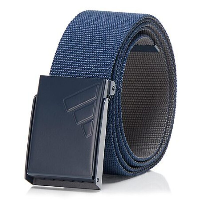 adidas Men's Reversible Web Golf Belt - Navy/Grey - Now Only $11.79