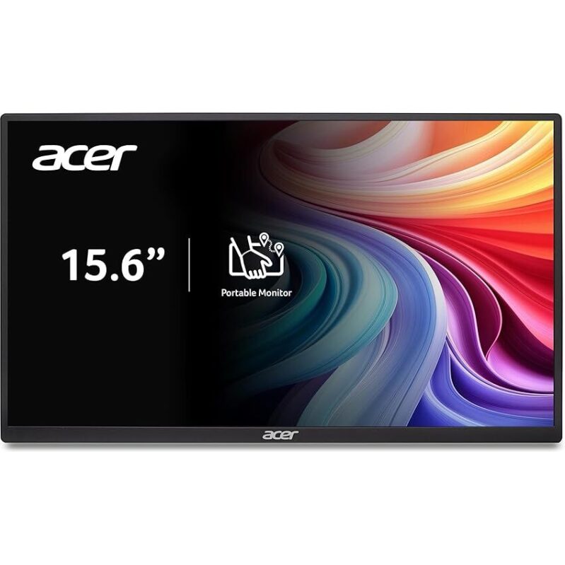 Acer PM161Q Abmiuuzx 15.6-in Portable Monitor Refurb - Full HD, Vibrant Colors