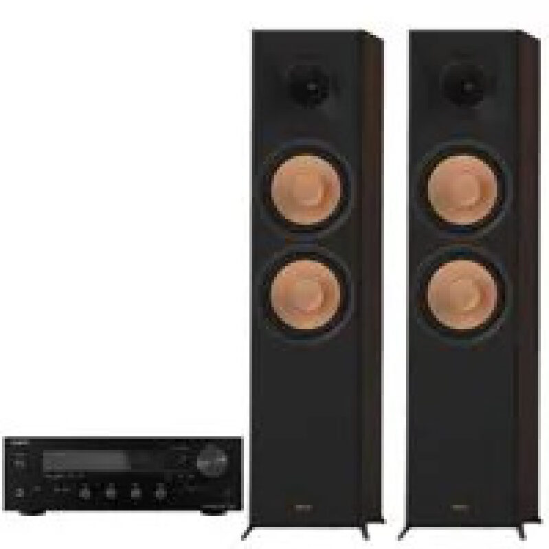 Klipsch Reference Premiere RP-8000F II Floorstanding Speaker Pair + Receiver Bundle