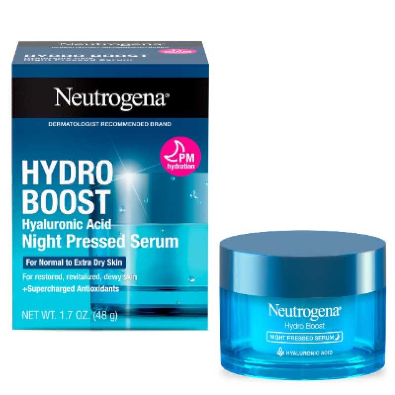 Neutrogena Hydro Boost Night Serum - Hydration for All Skin Types