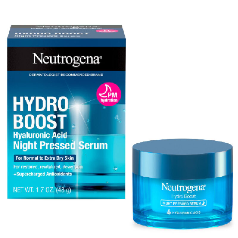 Neutrogena Hydro Boost Night Serum - Hydration for All Skin Types