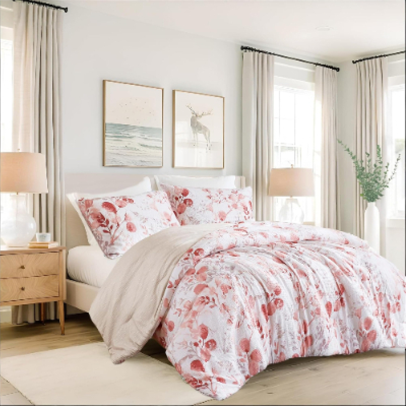 Elevate Your Sleep with Regency Heights Botanical Bedding Full/Queen