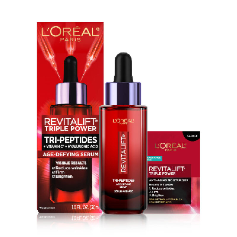 L'Oreal Paris Revitalift Triple Power Serum - Anti-Aging, Wrinkle Reduction