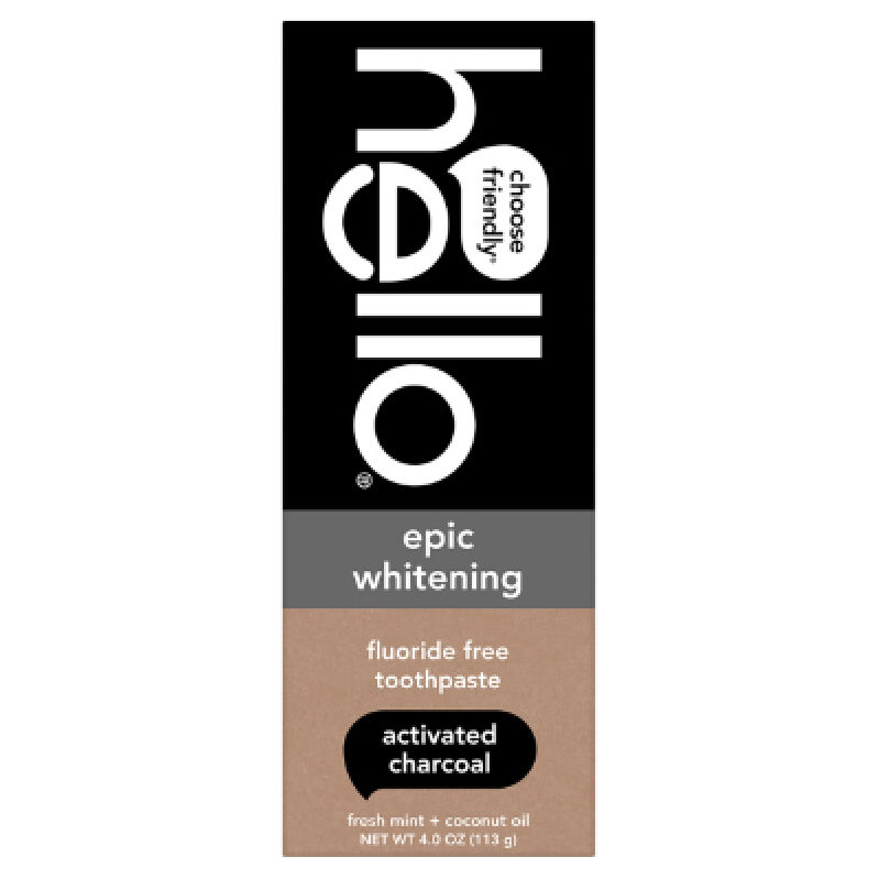 Epic Whitening Fluoride-Free Toothpaste with Activated Charcoal