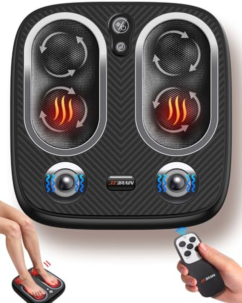 JZBRAIN Foot Massager with Heating and Vibration