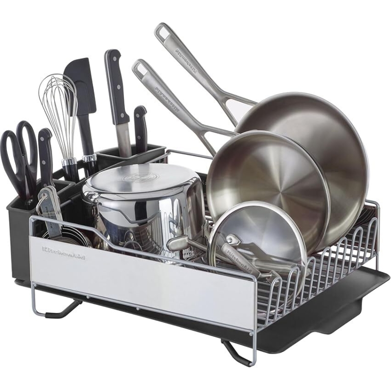 Maximize Kitchen Efficiency with KitchenAid Full Size Dish Rack