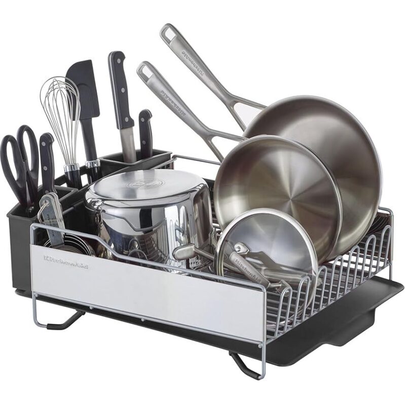 Maximize Kitchen Efficiency with KitchenAid Full Size Dish Rack