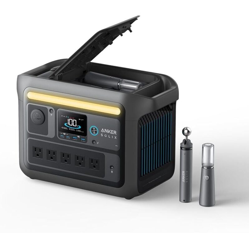 Anker SOLIX C800 X: Ultimate 1200W 768Wh Portable Power Station