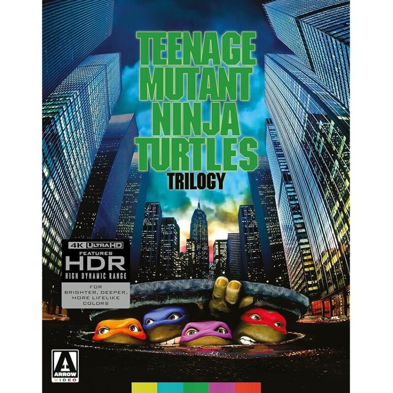 Teenage Mutant Ninja Turtles Trilogy 4K UHD + Blu-ray - Ultimate Ninja Collection