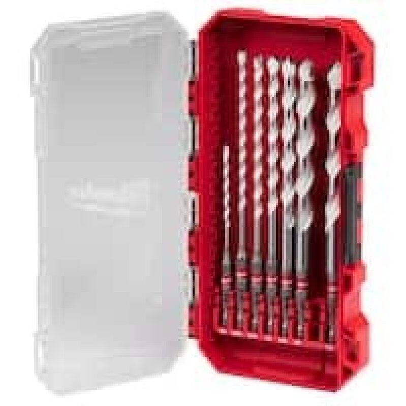 Milwaukee Shockwave Carbide Drill Percussion Bit Set 7-Piece