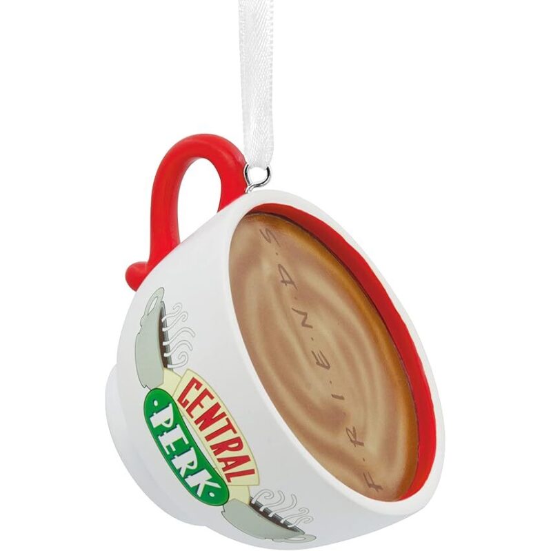 Friends Central Perk Coffee Mug Christmas Ornament - Perfect Gift for Fans