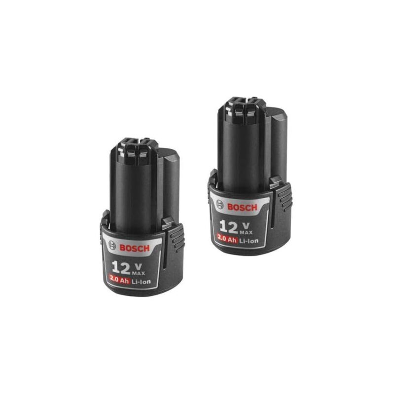 Bosch 12V Max Lithium-Ion Battery 2-Pack: Long-Lasting Power for Your Tools