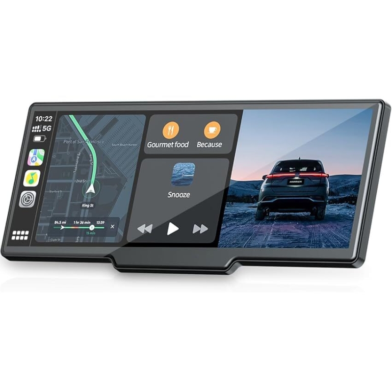 9.26-in Carplay Screen w/2.5K Dash & 1080P Backup Cam