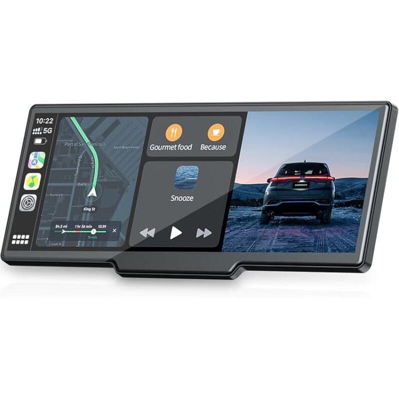 9.26-in Carplay Screen w/2.5K Dash & 1080P Backup Cam
