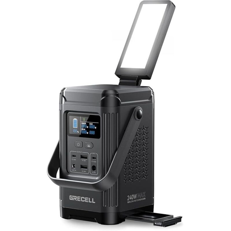 Grecell 240W Portable Power Station - Ultimate Outdoor Companion