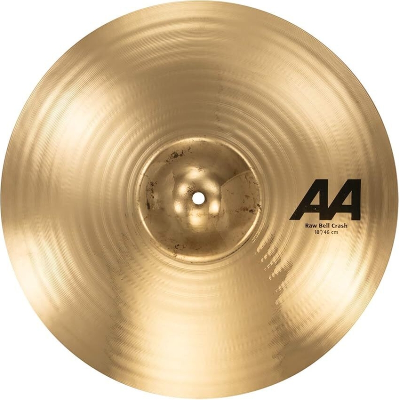 Sabian 18-inch AA Raw Bell Crash, Brilliant Finish