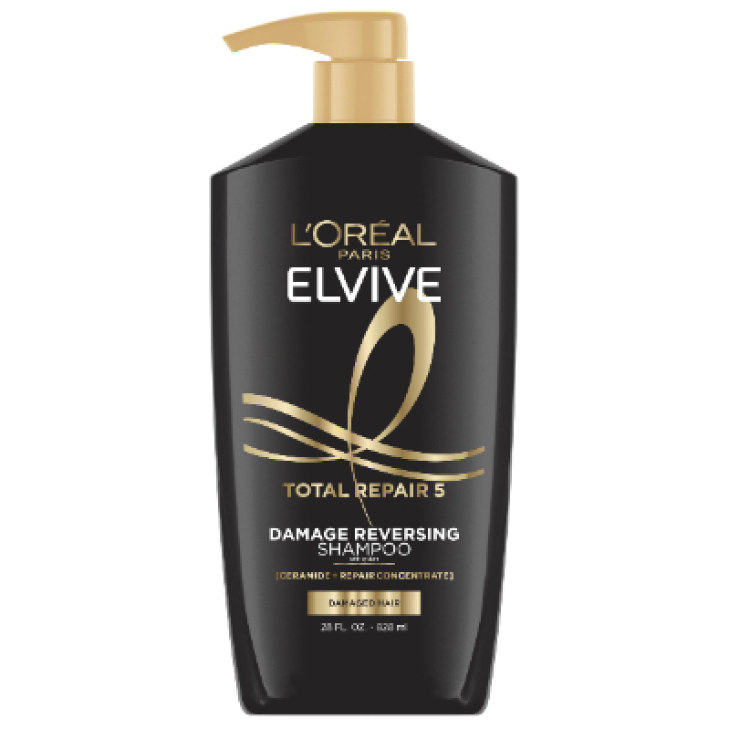 Elvive Total Repair 5 Damage Reversing Shampoo, 28 fl. oz
