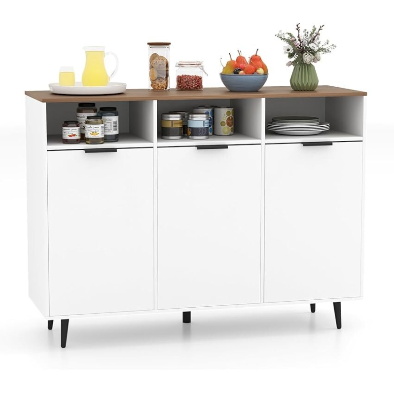Versatile 47-Inch Sideboard Cabinet for Kitchen Storage