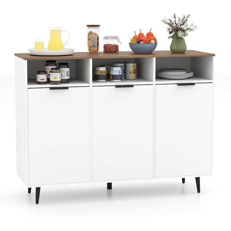 Versatile 47-Inch Sideboard Cabinet for Kitchen Storage