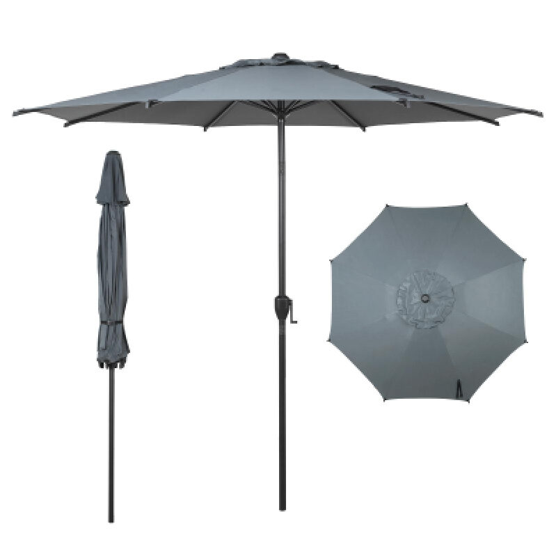 Elegant 9ft Outdoor Patio Umbrella with Multiple Color Options