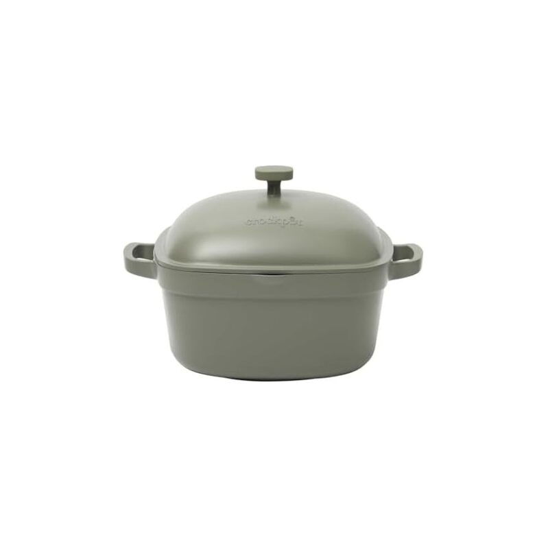 Crock-Pot Northvale Cast Aluminum 5.2-Qt Dutch Oven - Durable & Versatile Kitchen Essential