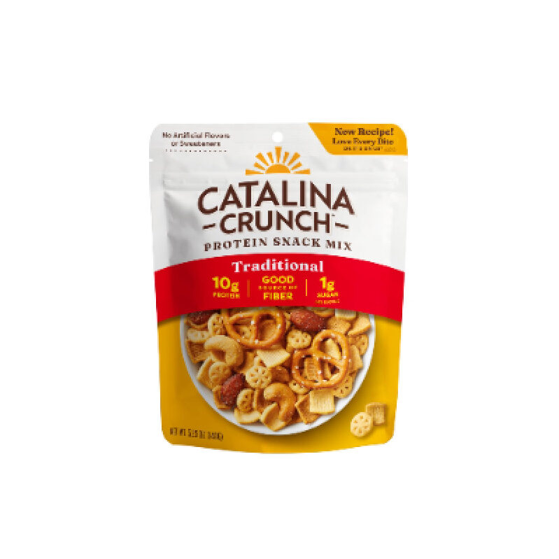 Catalina Crunch High-Protein Low-Sugar High-Fiber Salty Snack Mix
